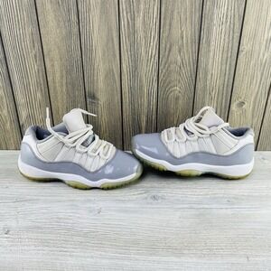 Nike Air Jordan 11 Retro Low GS - "Cement Grey" - Size 5.5Y - 528896-140